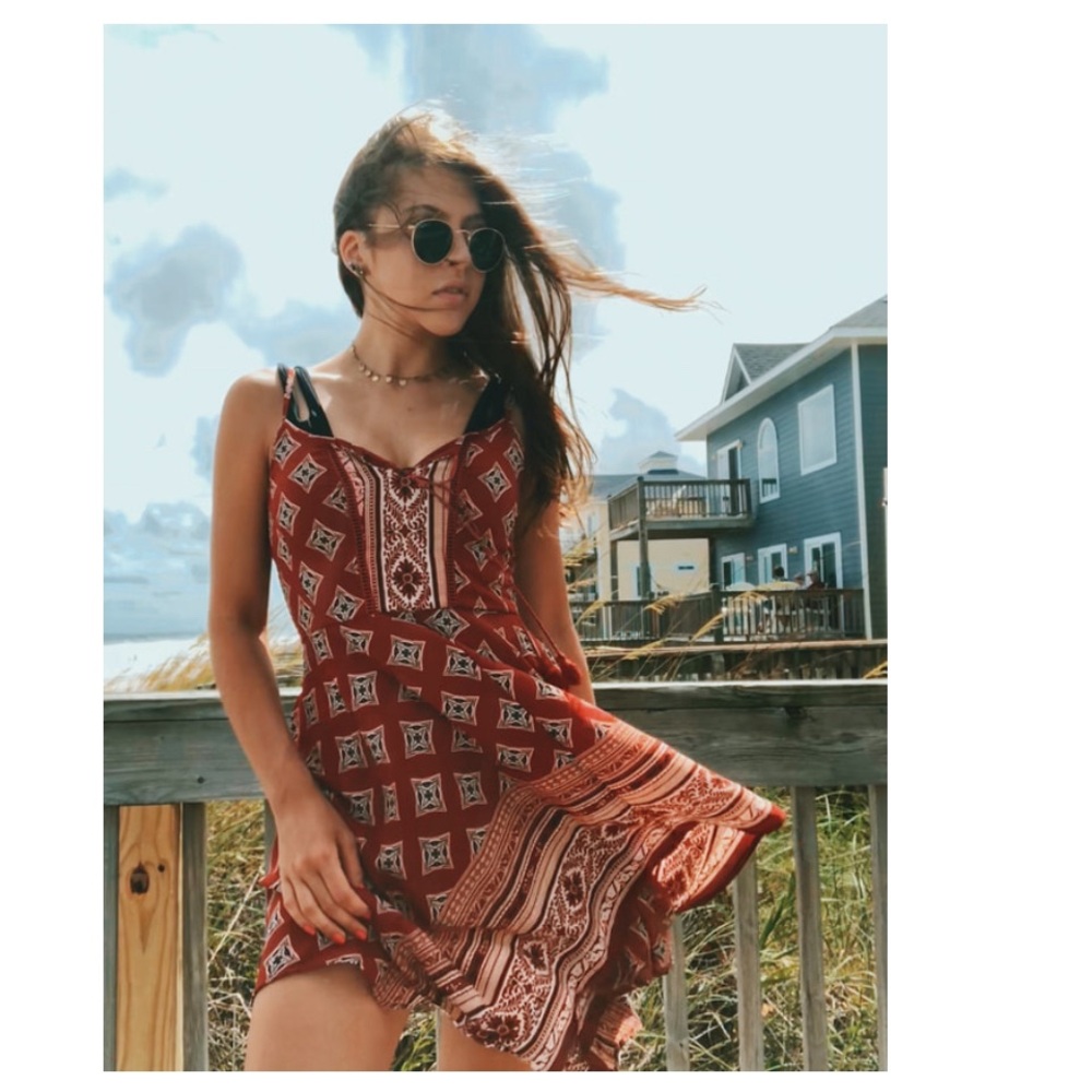 Unique Aztec Pattern Dress - Picture 8 of 9